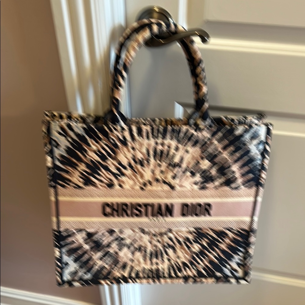 Christian Dior Tie-Dye Tote Bag